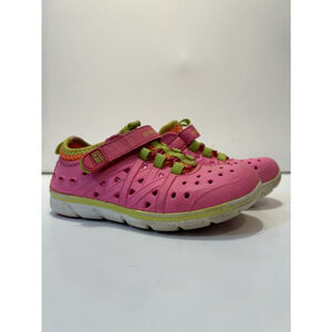 Stride Rite - Made 2 Play Phibian Toddler Girls Size 9 Pink Water Shoes/Sneakers